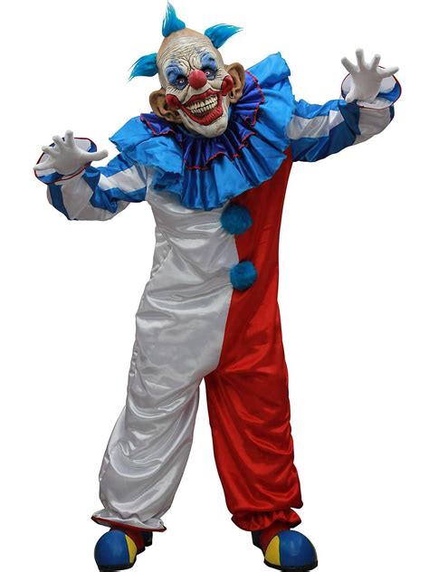 men's scary clown costume|Mens Scary Clown Costume .